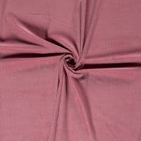 Luxury Jumbo Corduroy Velvet Fabric Material - OLD ROSE